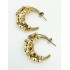 boucle d'oreille en acier inoxydable